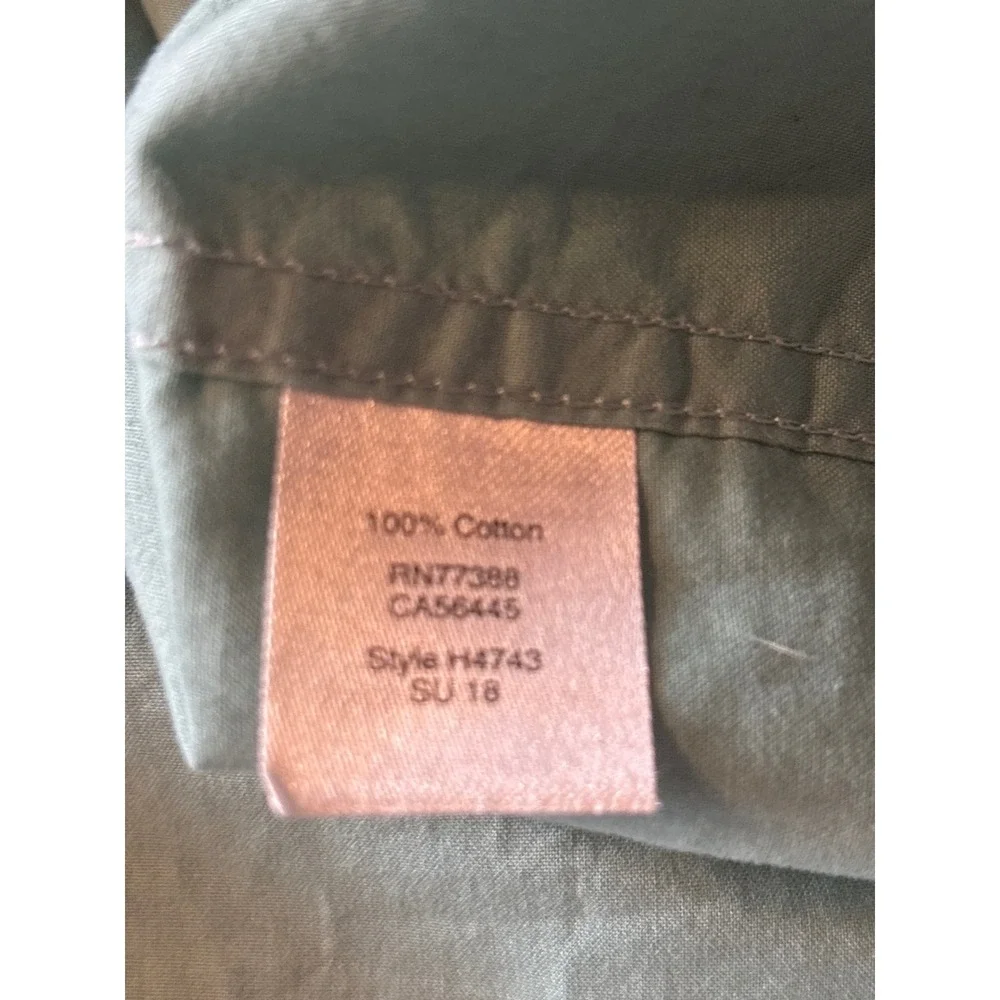 J.Crew Button Down Shirt Mens M Mint Green Cocktail Print H4743 SU18